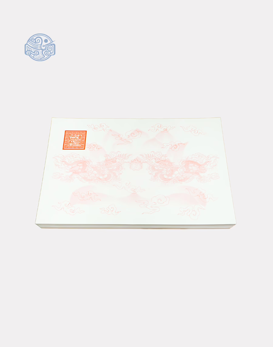 Giấy in sớ Việt Lạc RHS Tam Bảo Ấn nền trắng