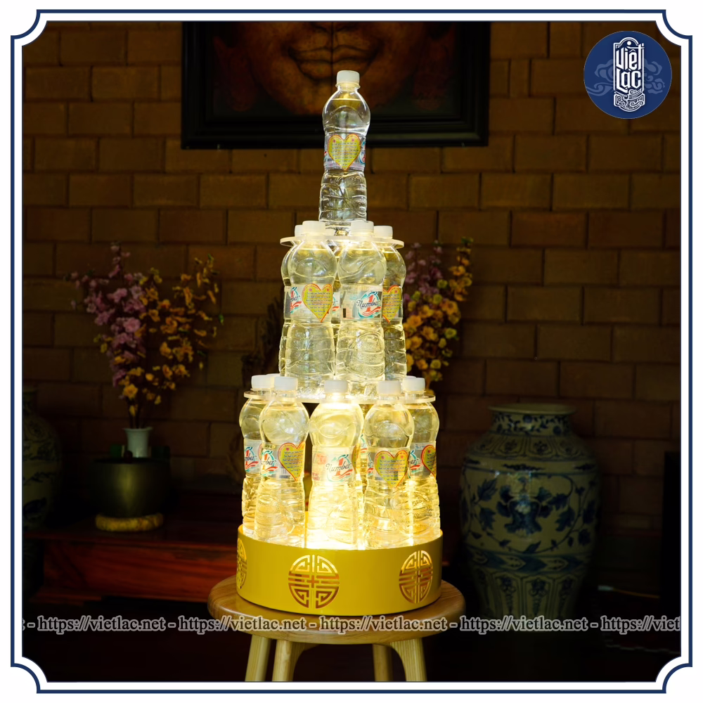 Đế bày tháp nước có đèn led - Ảnh 5