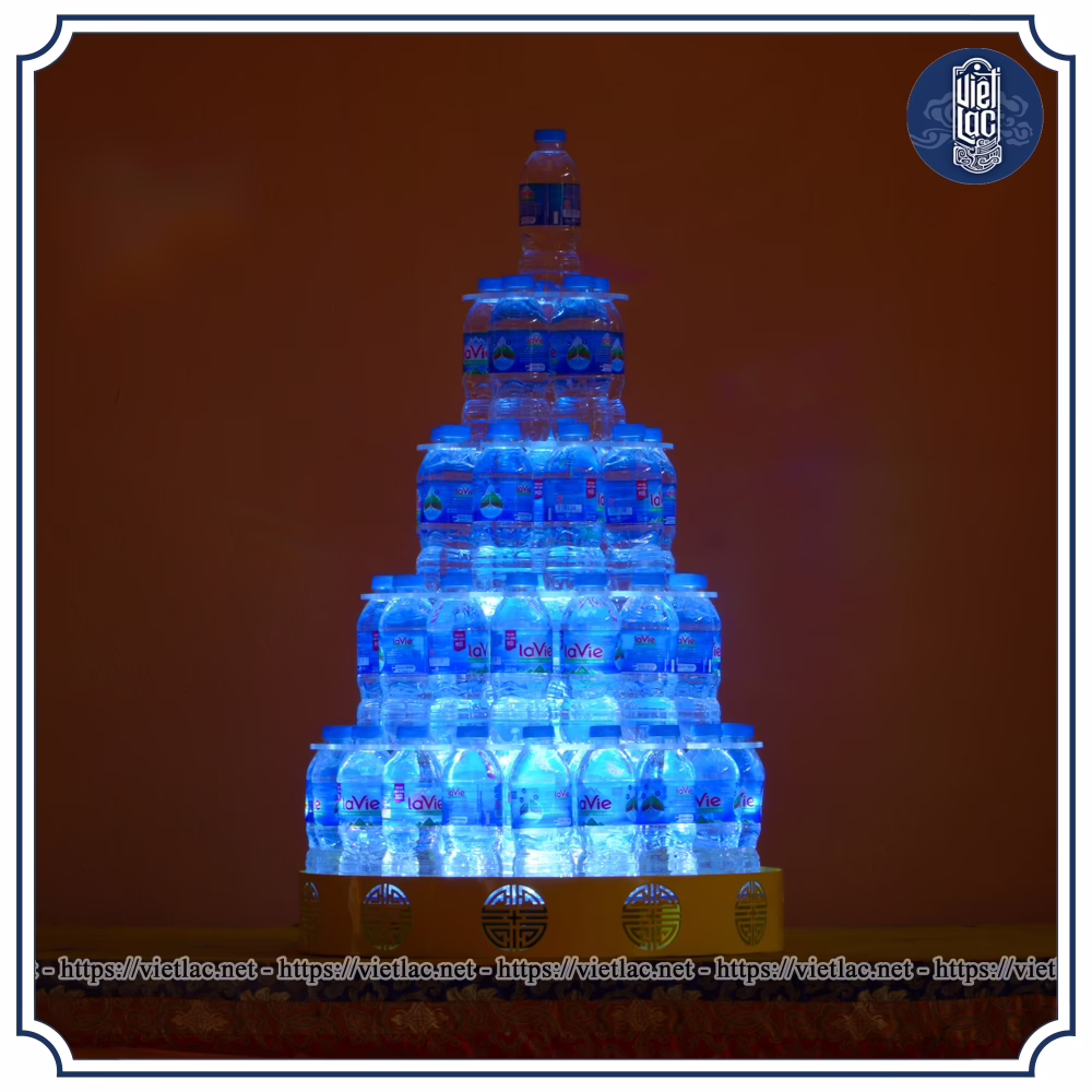 Đế bày tháp nước có đèn led - Ảnh 16