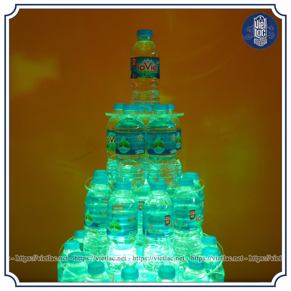 Đế bày tháp nước có đèn led - Ảnh 15