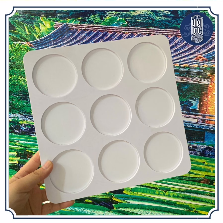 Bộ khay bày nước hình tháp vuông - Ảnh 15