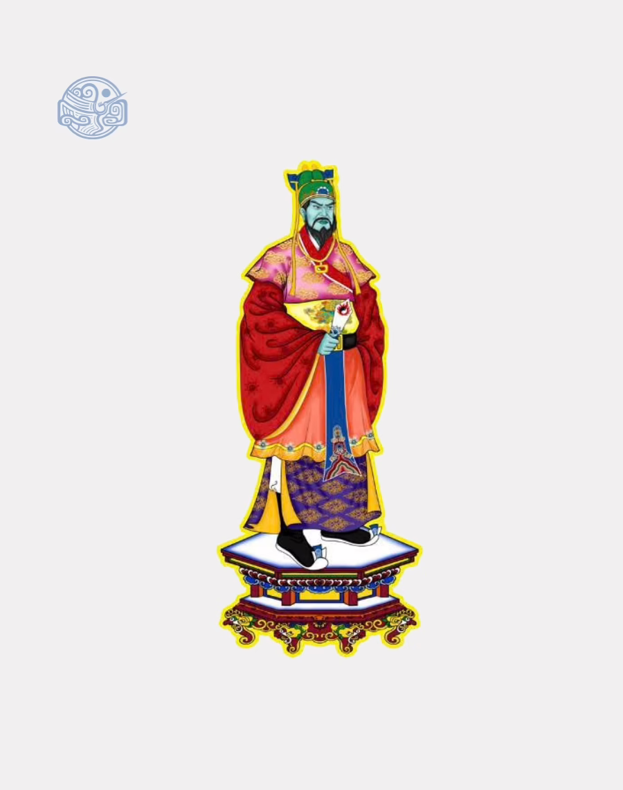 Bộ tranh Thập Điện Diêm Vương chất liệu nhựa xốp - Ảnh 2