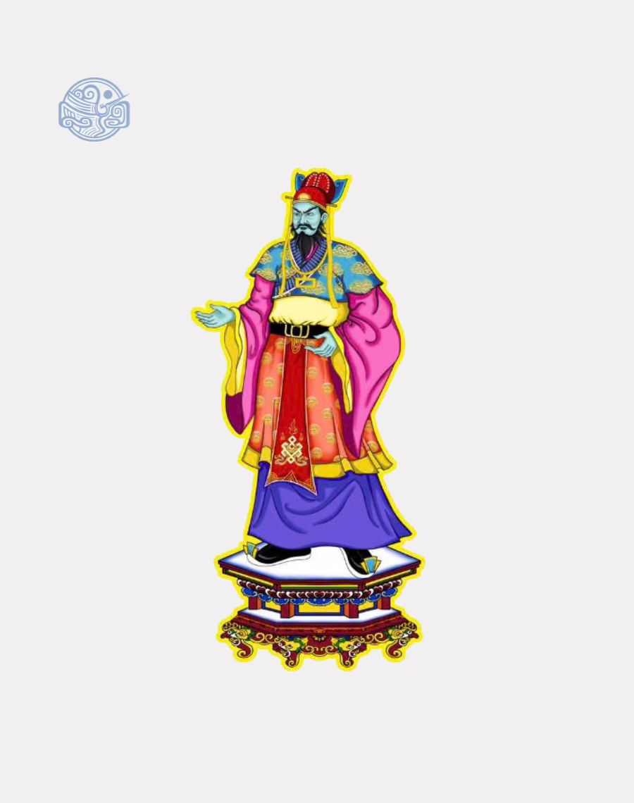 Bộ tranh Thập Điện Diêm Vương chất liệu nhựa xốp - Ảnh 9