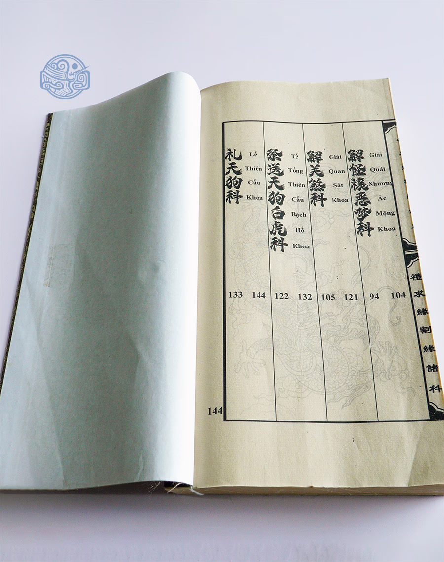 Sách Giải hạn chư khoa song chữ tuyến chỉ - Ảnh 2