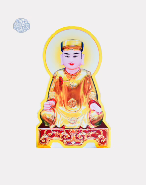 Tranh ông Hoàng Mười chất liệu nhựa xốp