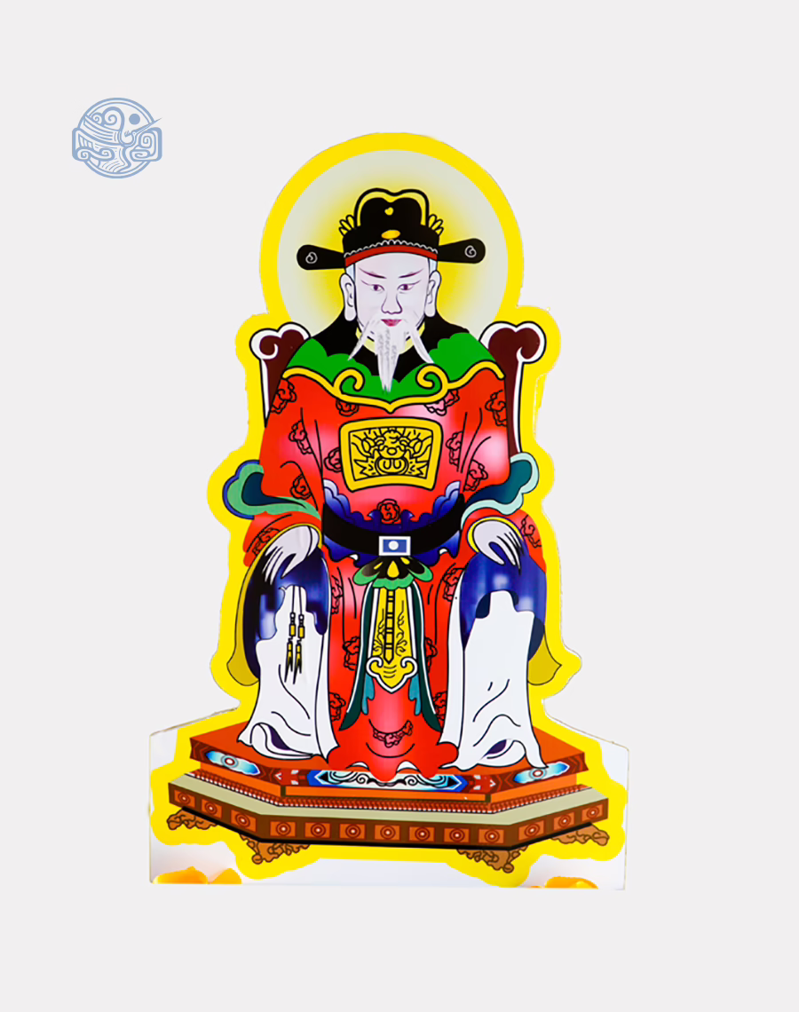 Tranh Quan Trần Triều chất liệu nhựa xốp