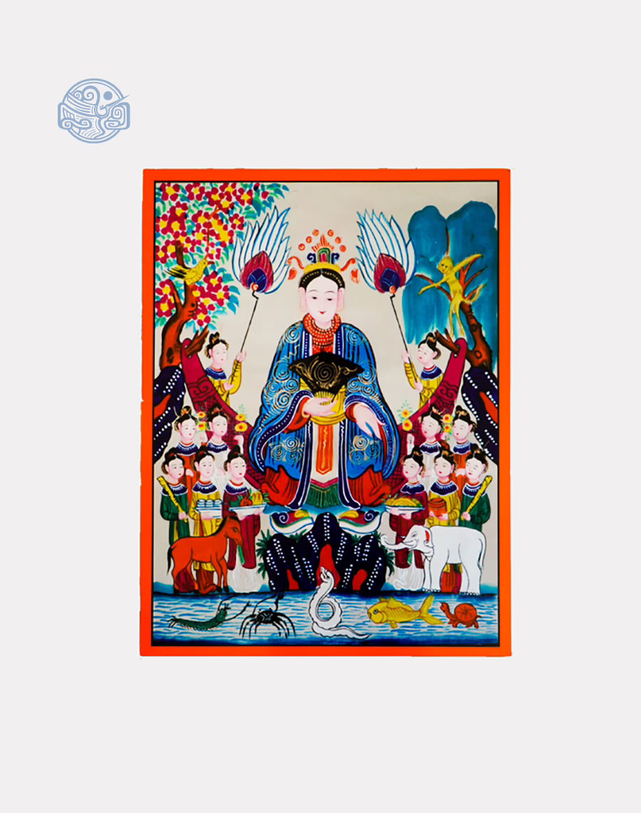 Tranh Chúa Sơn Trang vuông chất liệu nhựa xốp