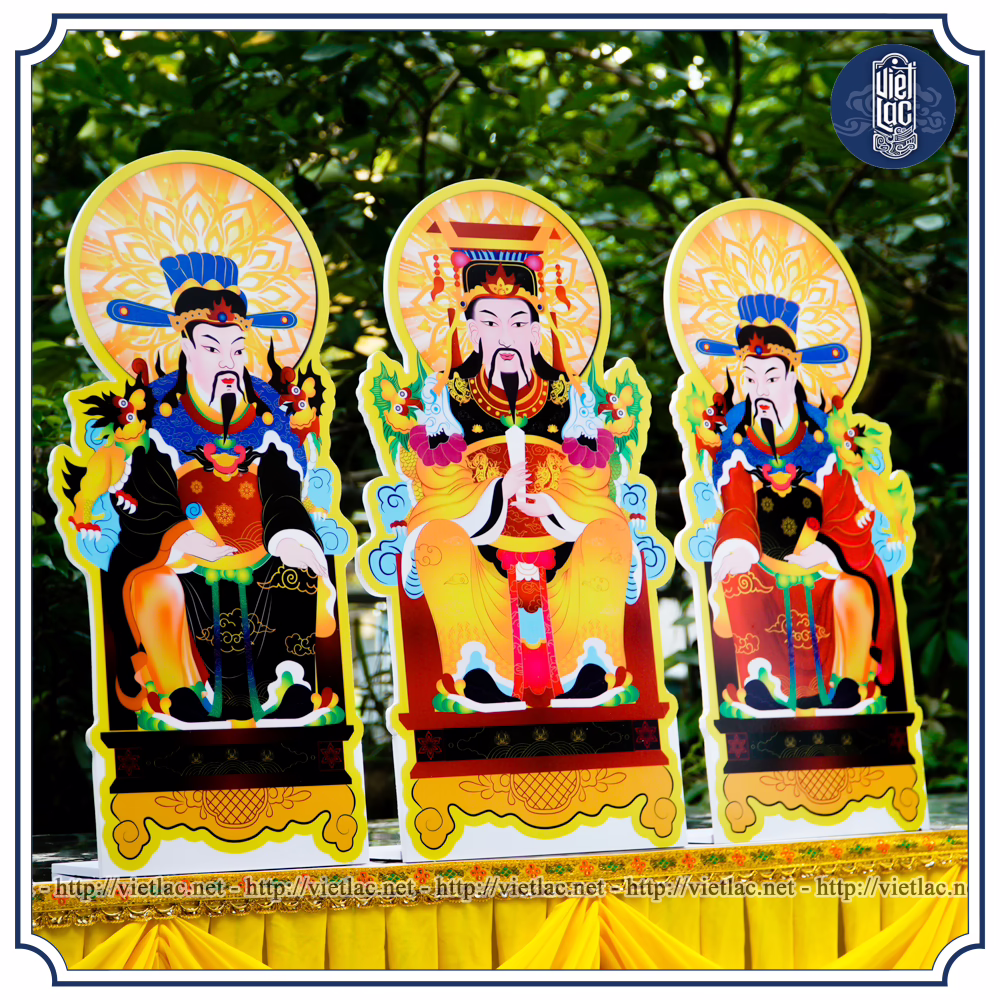 Bộ tranh cúng 17 bức thông dụng (vẽ tay) - Ảnh 10