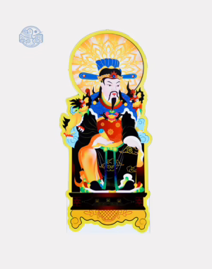 Tranh Quan Nam Tào (vẽ tay) chất liệu nhựa xốp