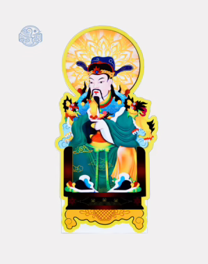 Tranh Quan Đương Niên (vẽ tay) chất liệu nhựa xốp