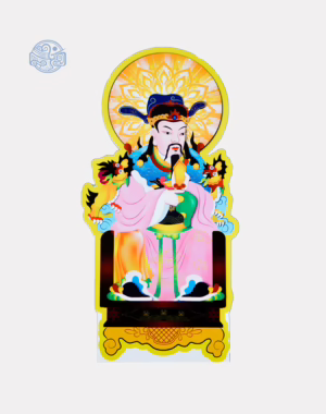 Tranh Đương Cảnh Thành Hoàng (Vẽ tay) chất liệu nhựa xốp