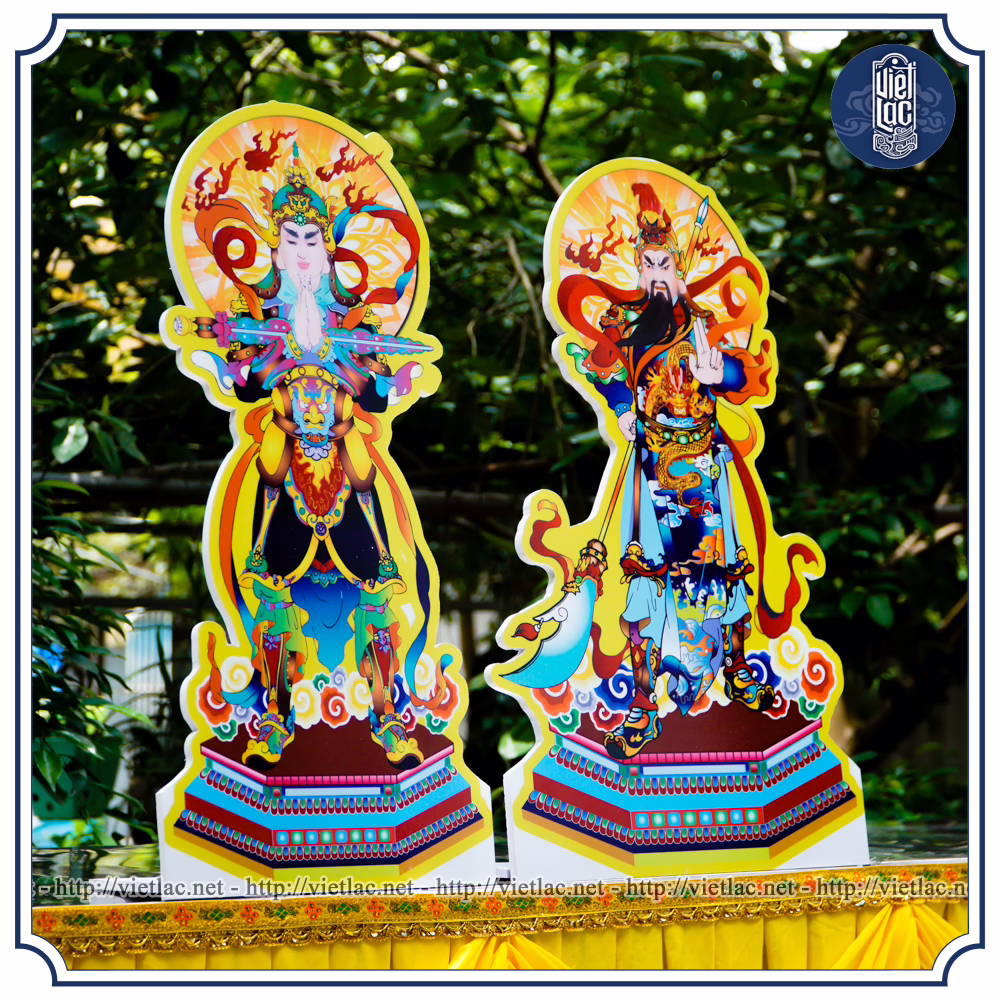 Bộ tranh cúng 17 bức thông dụng (vẽ tay) - Ảnh 4