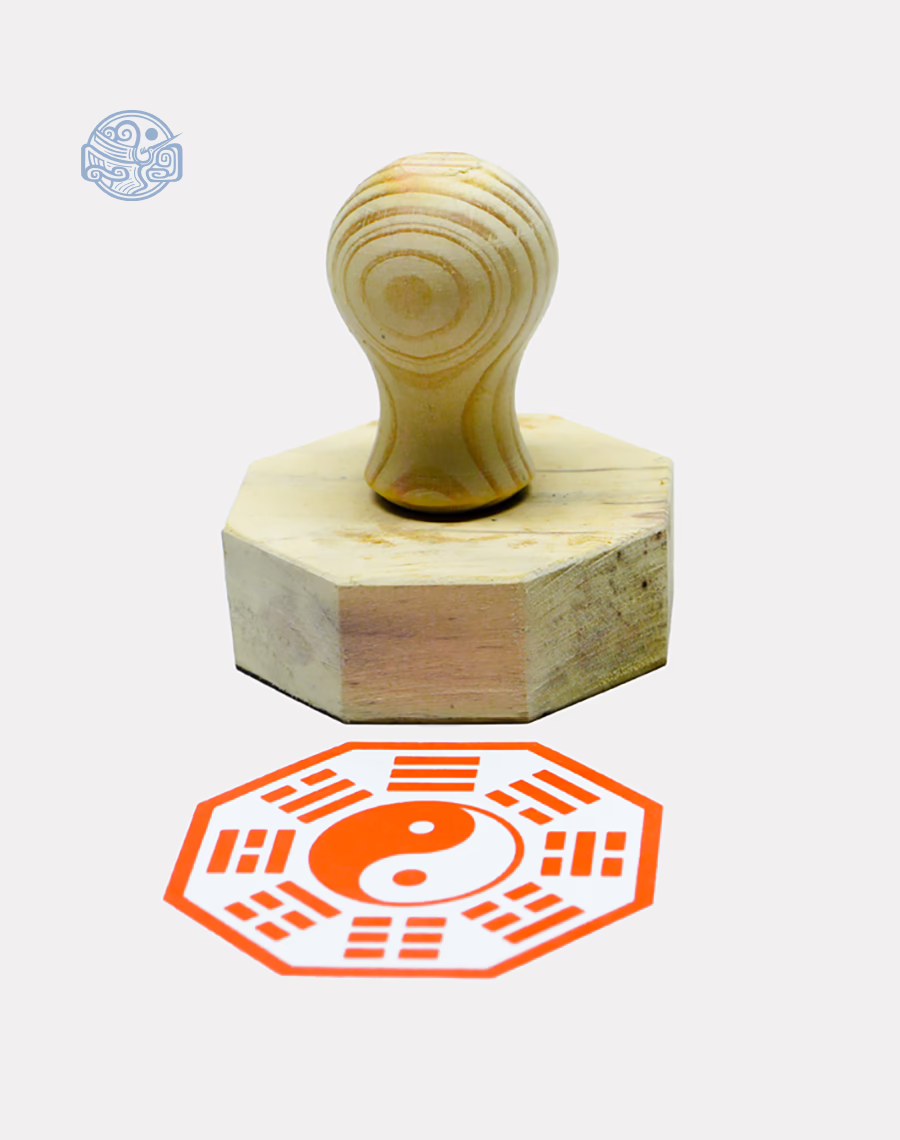 Dấu triện bát quái gỗ - Ảnh 2