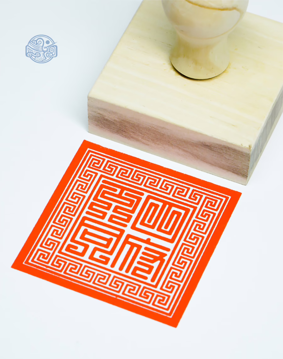 Dấu triện tứ phủ gỗ - Ảnh 2