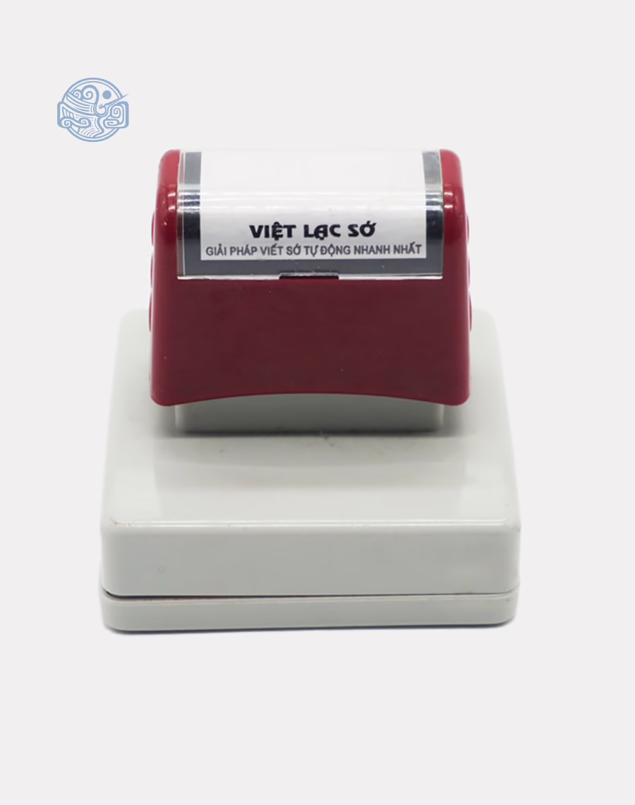 Dấu triện Tam bảo chứng minh 6x6 cm thấm mực