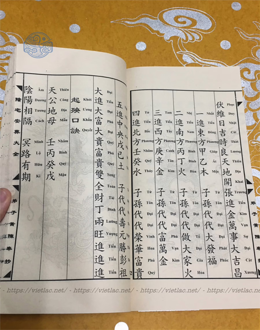 Sách Âm Trạch An Táng Phá Đại toàn Song Ngữ Xuyến Chỉ - Ảnh 2