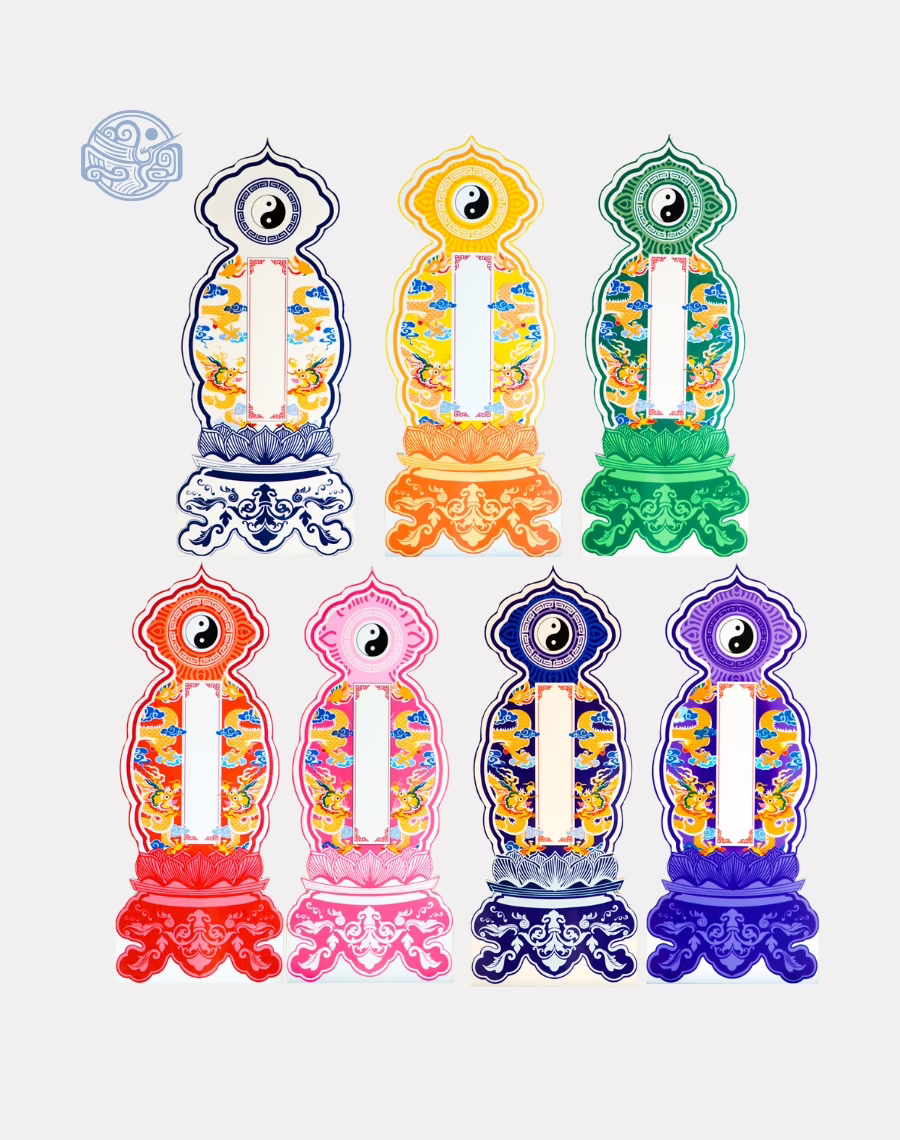 Bài vị Long Vân Khánh Hội Thái Cực 50cm nhựa xốp fomex