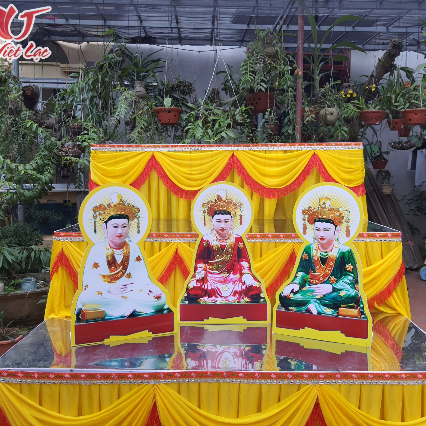 Bộ tranh tam tòa Thánh Mẫu chất liệu nhựa xốp - Ảnh 3