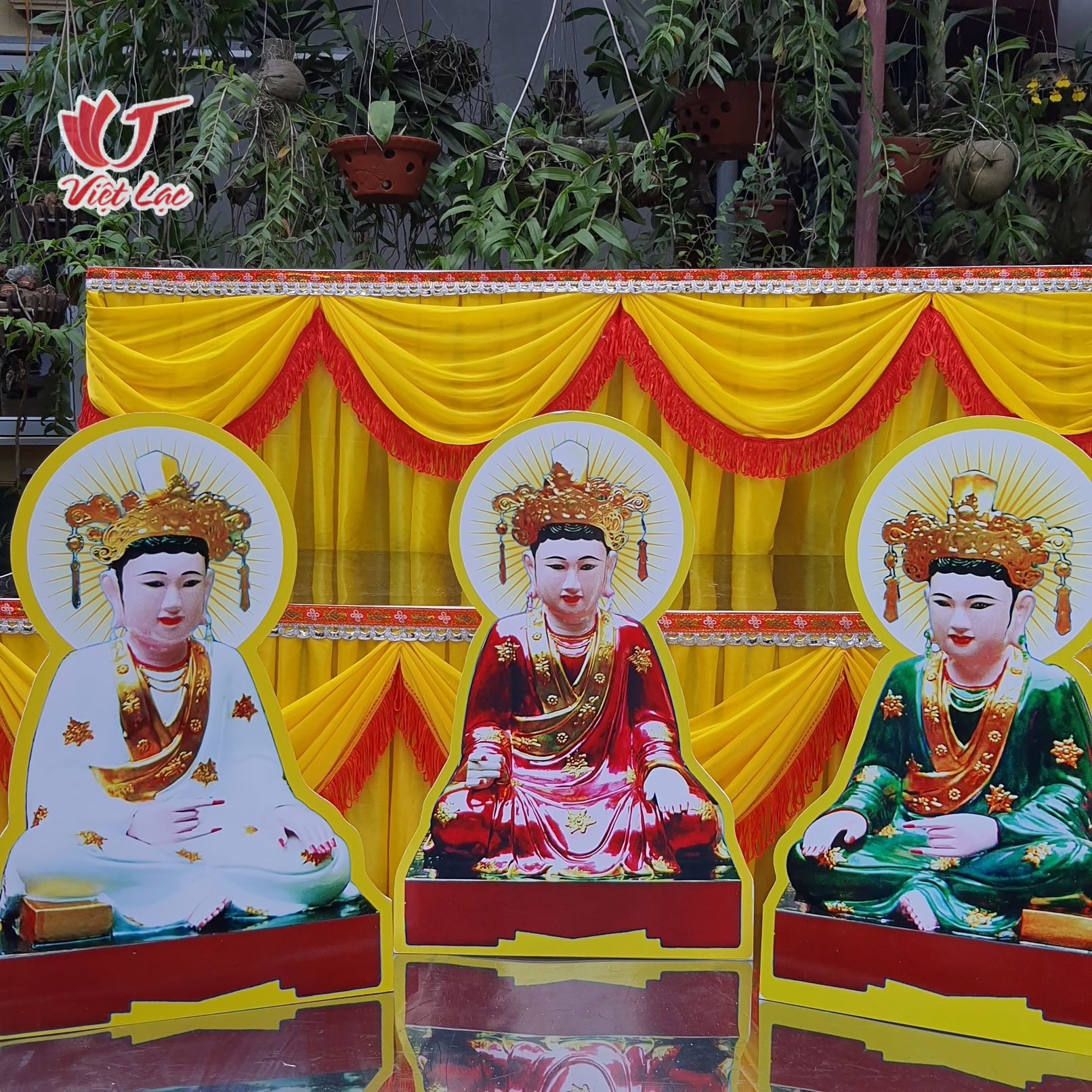 Bộ tranh tam tòa Thánh Mẫu chất liệu nhựa xốp - Ảnh 4