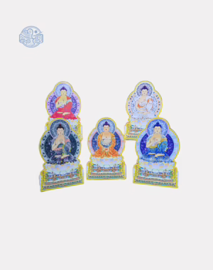 Bộ tranh Ngũ Phương Phật chất liệu nhựa xốp