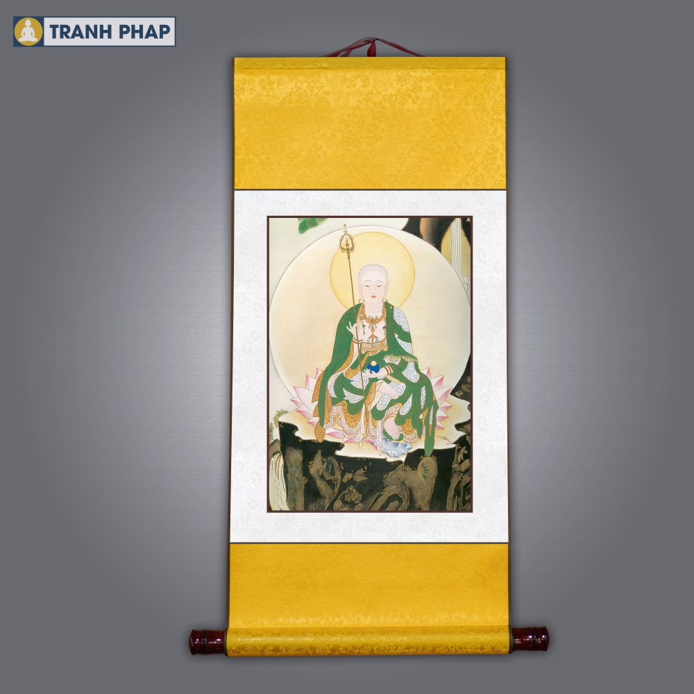 Tranh xuyến chỉ bồi biểu lụa - Ảnh 11