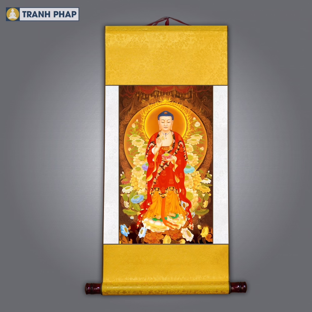 Tranh xuyến chỉ bồi biểu lụa - Ảnh 9