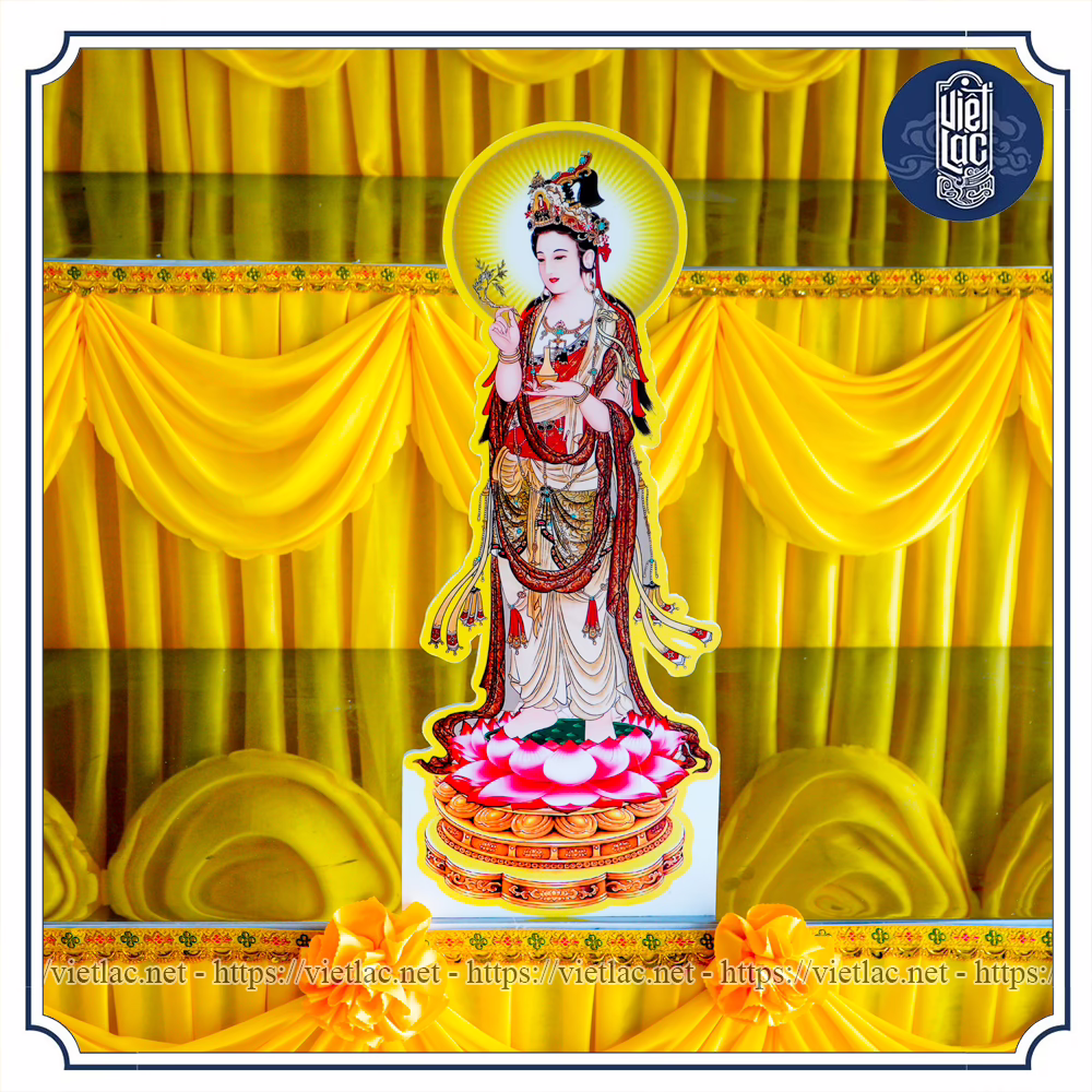 Tranh xuyến chỉ bồi biểu lụa - Ảnh 7