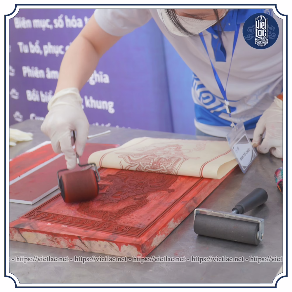 Ván khắc rập tranh mộc bản - Ảnh 7