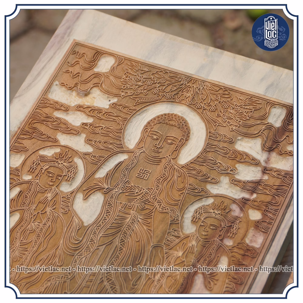 Ván khắc rập tranh mộc bản - Ảnh 4