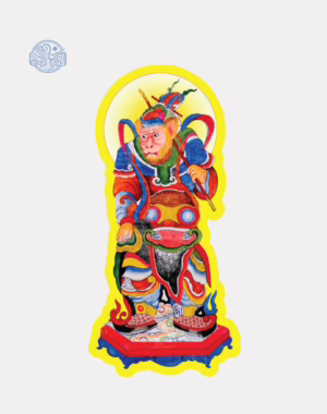 Tranh Tề Thiên Đại Thánh chất liệu nhựa xốp