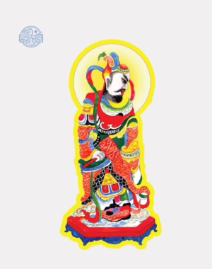 Tranh Sơn Tiêu Độc Cước chất liệu nhựa xốp