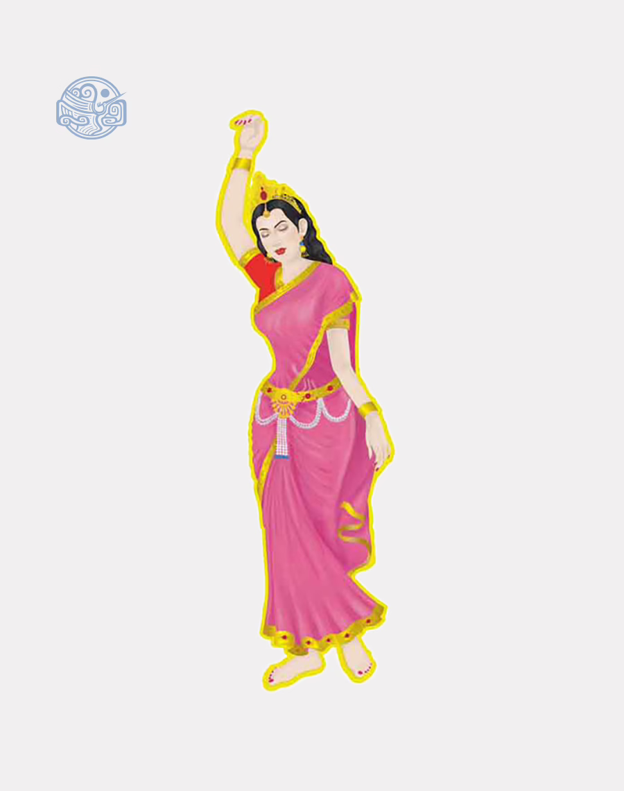 Bộ tranh vườn Lâm Tỳ Ni chất liệu nhựa xốp - Ảnh 4