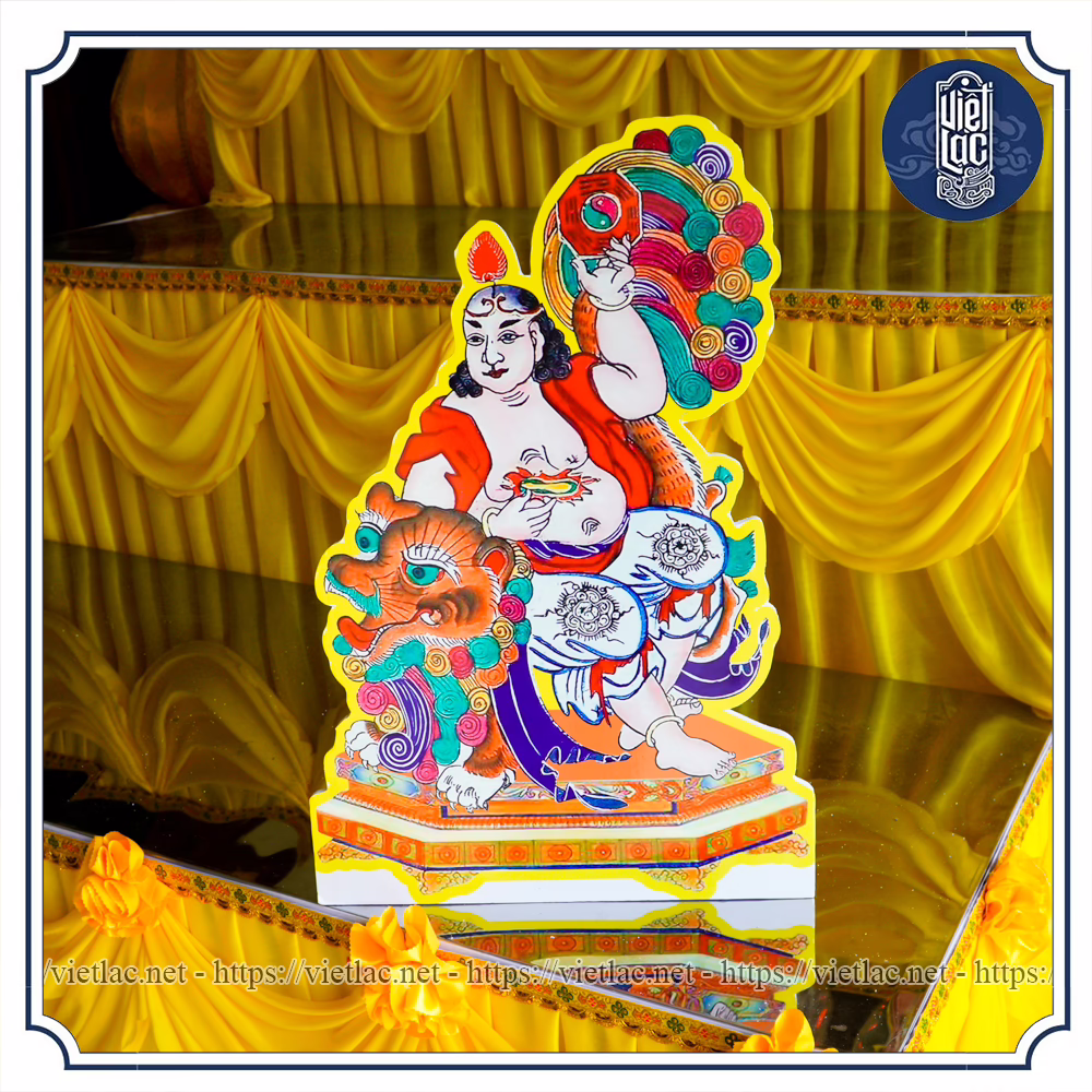 Tranh ông Tử Vi chất liệu nhựa xốp - Ảnh 5