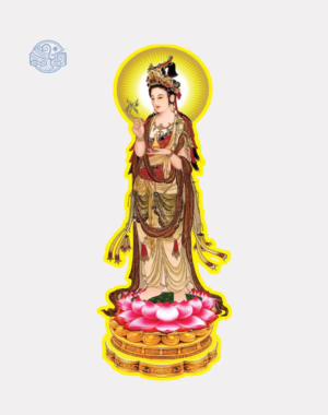 Tranh Quán Thế Âm Bồ Tát chất liệu nhựa xốp