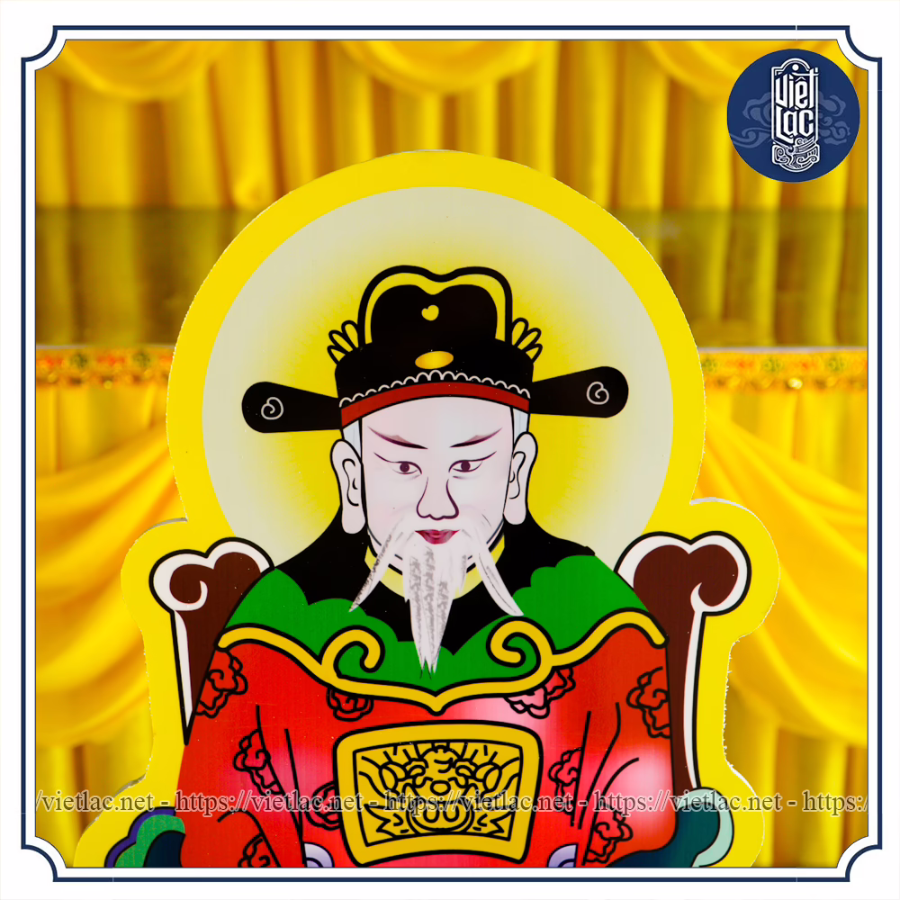 Tranh Quan Trần Triều chất liệu nhựa xốp - Ảnh 3