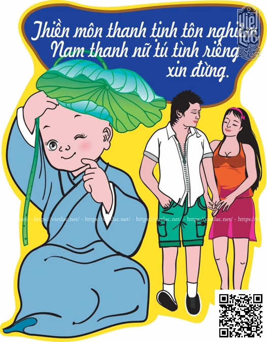 Tranh đứng nhựa xốp kèm biểu ngữ dùng trong chùa - Ảnh 13
