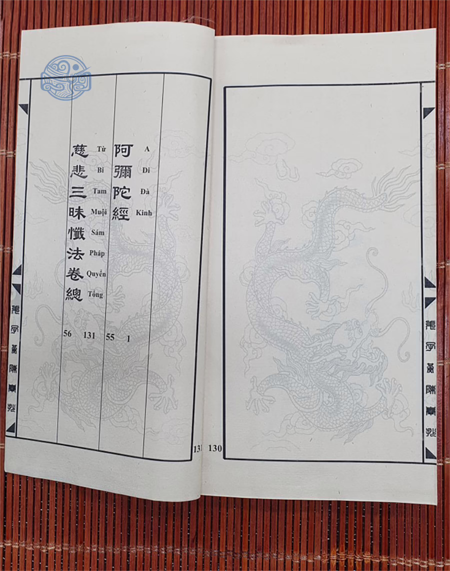 Sách từ bi thủy sám song ngữ tuyến chỉ - Ảnh 3