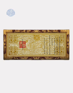 Khung sắc phong gỗ mít sơn son thiếp vàng