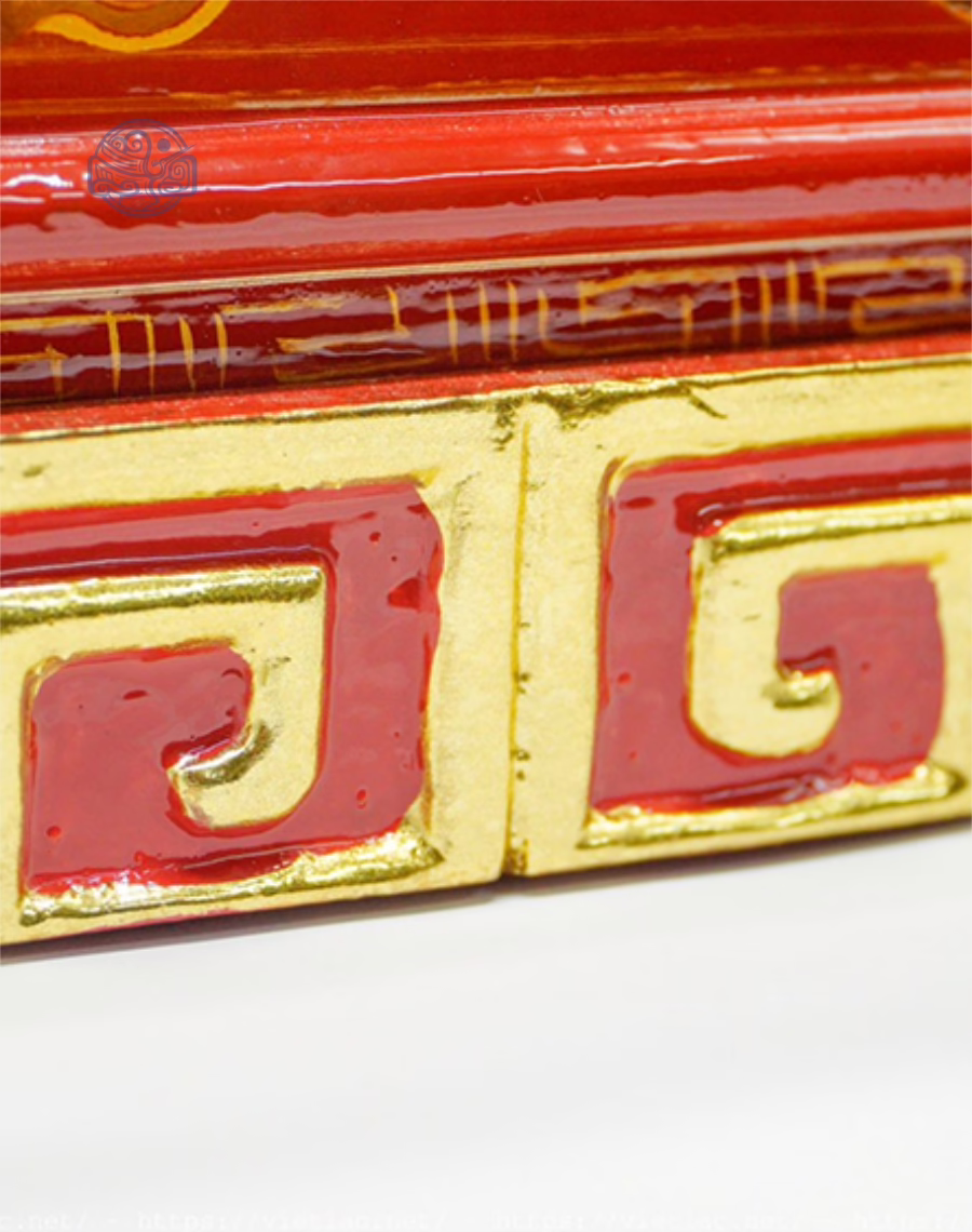 Hộp đựng sắc phong gỗ hương - Ảnh 5