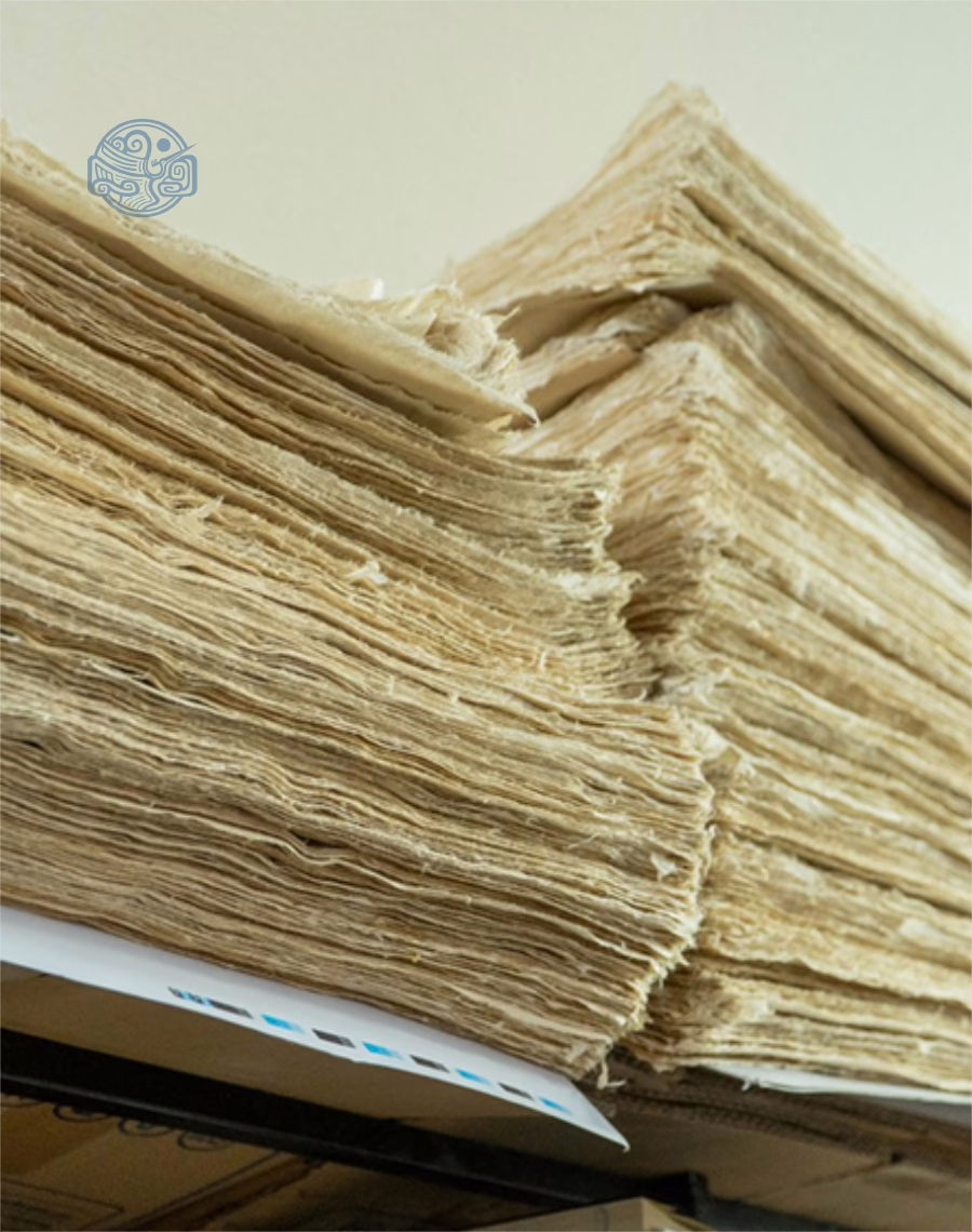 Giấy dó truyền thống Việt Nam khổ 40x60cm - Ảnh 5