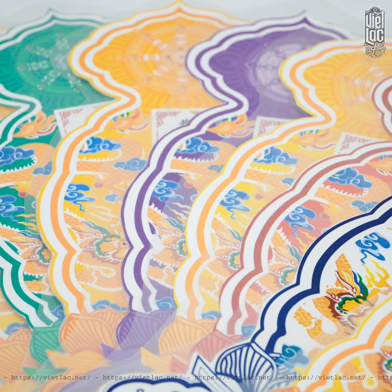 Bộ bài vị hạn (8 chiếc) chất liệu bìa cứng ép plastic - Ảnh 4