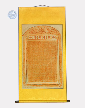 Dịch vụ bồi văn bia lên biểu cuộn 2 đầu