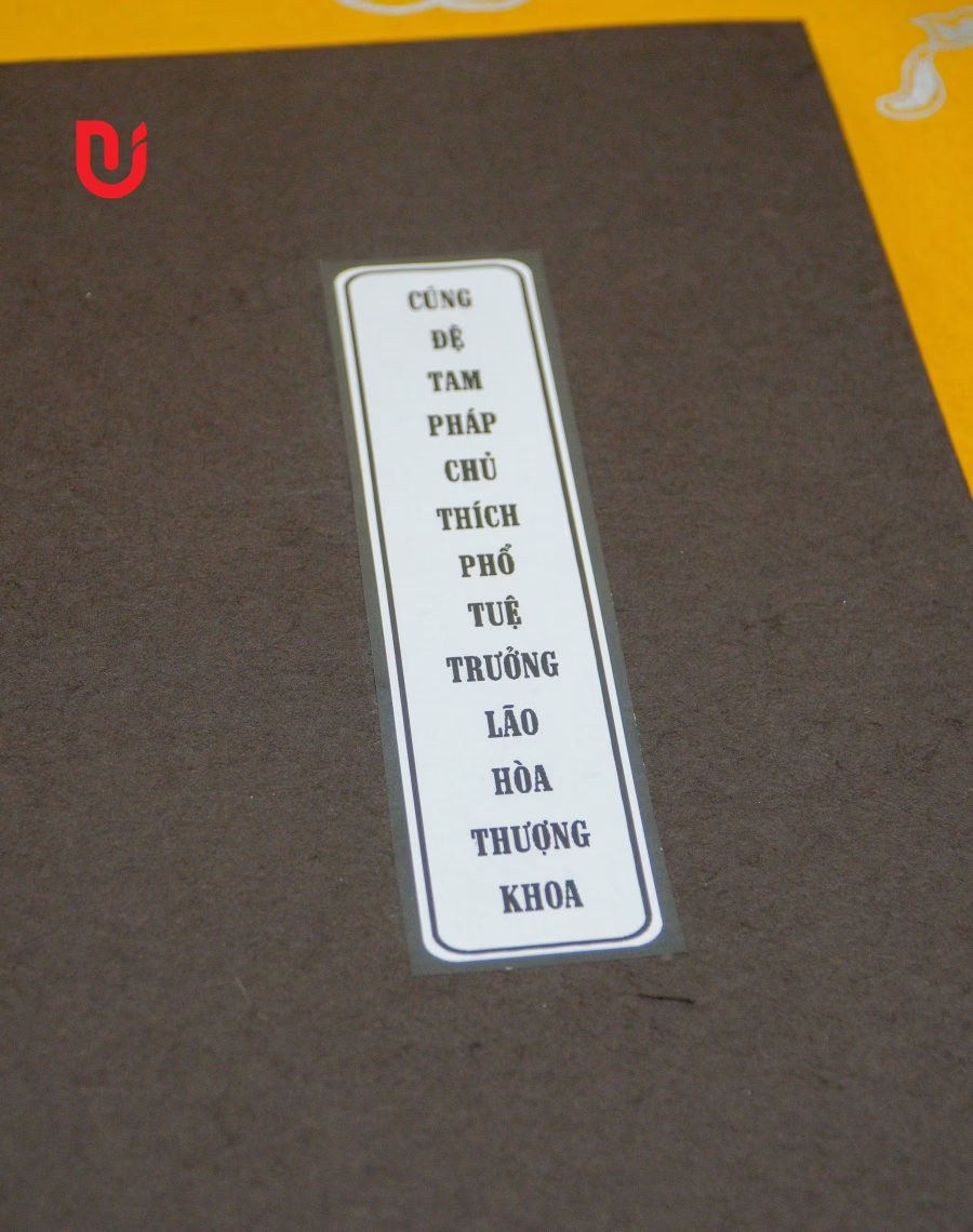 Cúng Đệ tam Pháp chủ Thích Phổ Tuệ Trưởng lão Hòa Thượng khoa - Ảnh 3