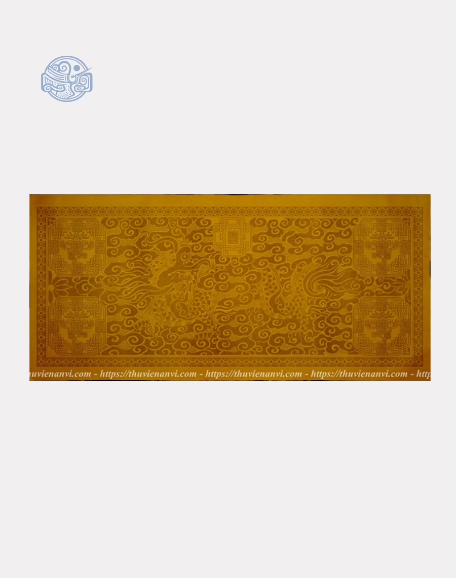 Phôi sắc phong thượng đẳng thần triều Nguyễn niên hiệu Khải Định năm thứ 9 - Ảnh 4