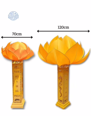 Đài sen lụa (cánh có xương giữa)