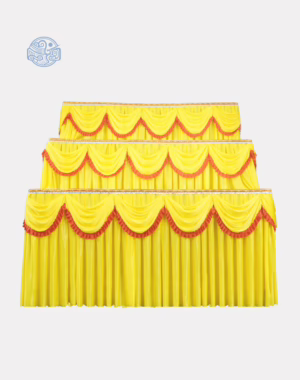 Bàn tam cấp kích thước 1m55 chất liệu inox