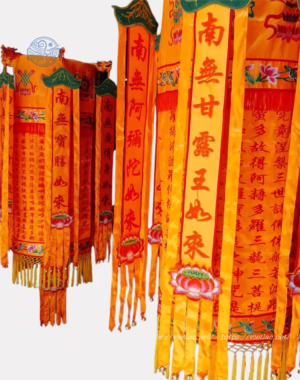 Lọng thêu Bát nhã tâm kinh