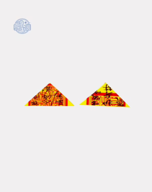 Linh phù tam giác hộ thân, cầu phúc, thịnh vượng phát tài