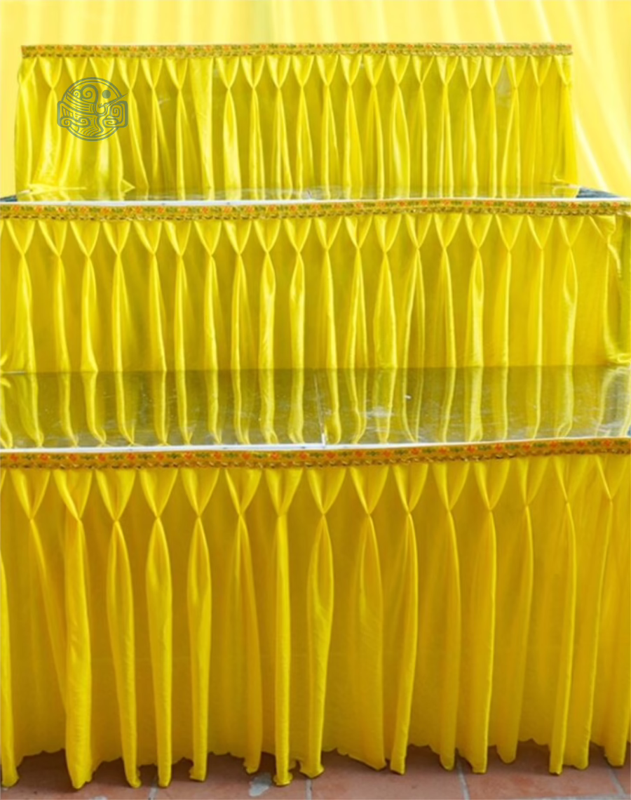 Rèm quây bàn tam cấp - Ảnh 3