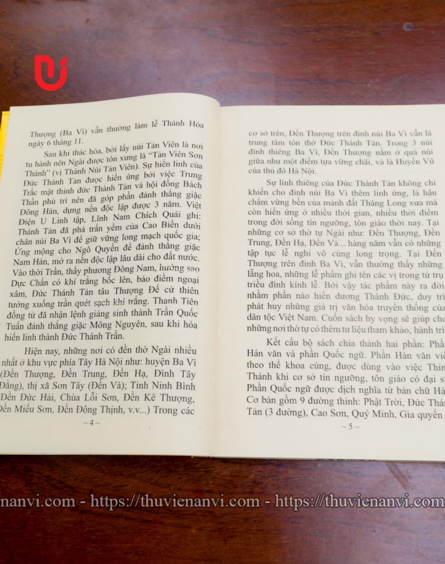 Cúng Tản Viên Sơn Thánh (Song ngữ dịch nghĩa) - Ảnh 3